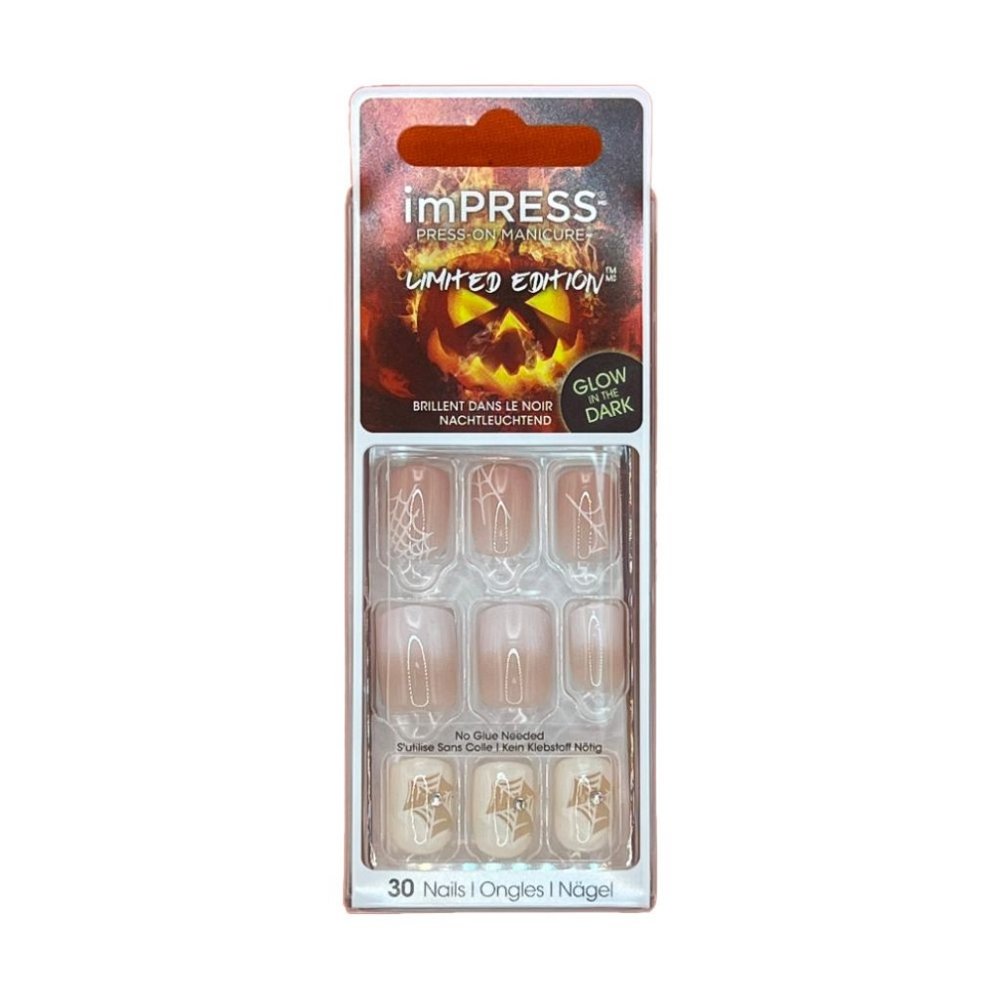 Kiss Impress Press-on Manicure Limited Edition Halloween 30 Nails - Are you Ther